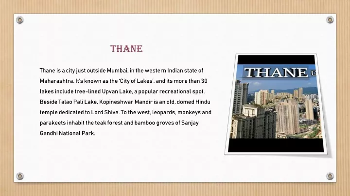 thane