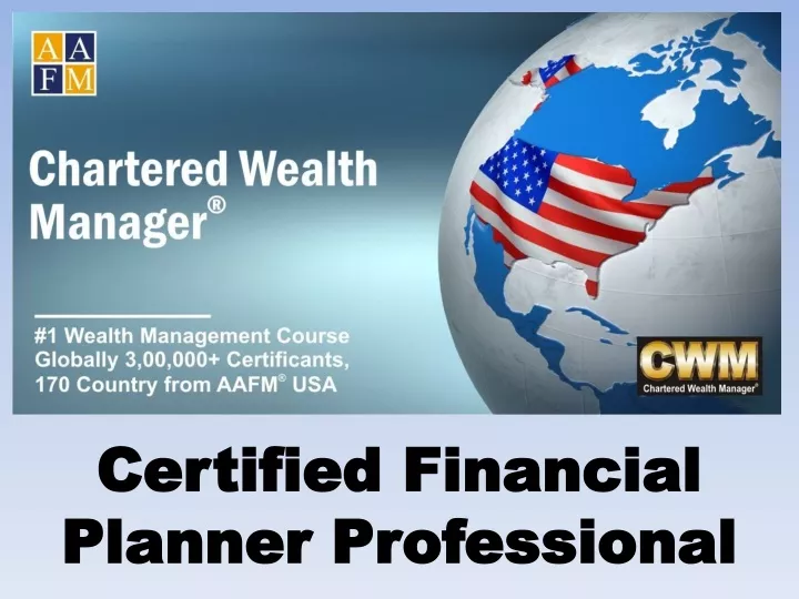 certified financial planner professional
