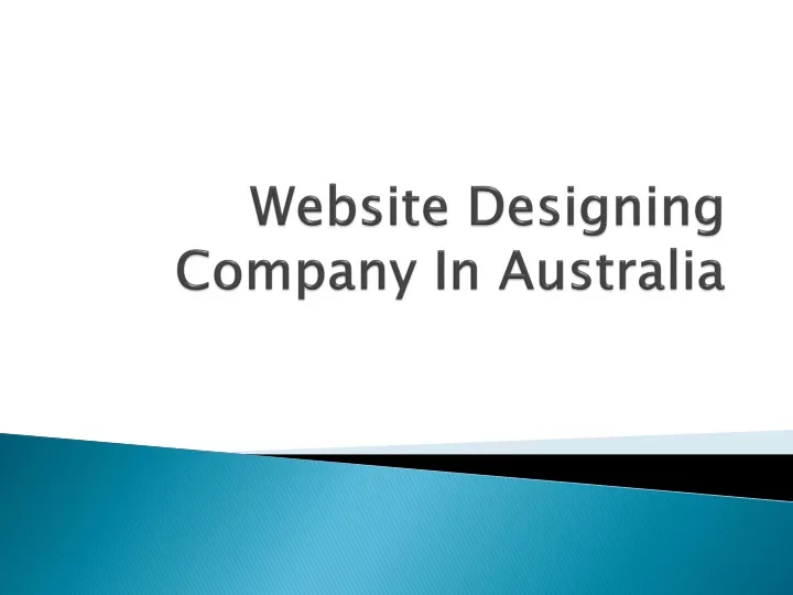 website designing company in australia