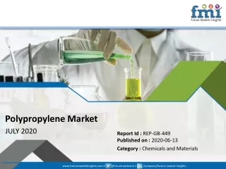 Evaluating the COVID-19 Impact: Slump in Manufacturing Activity Hinders Polypropylene Sales During Outbreak, Says Future