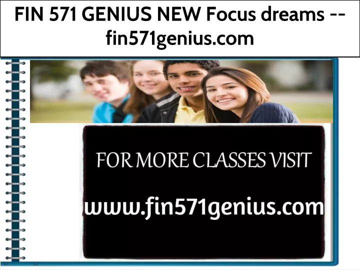 fin 571 genius new focus dreams fin571genius com
