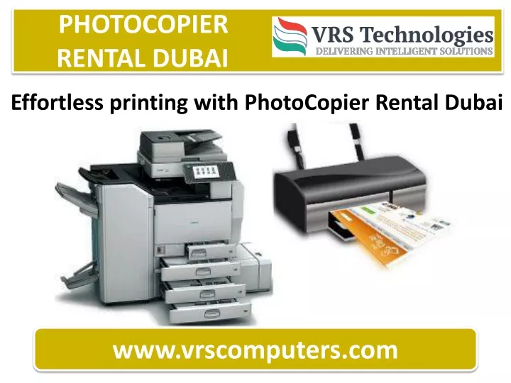 photocopier rental dubai