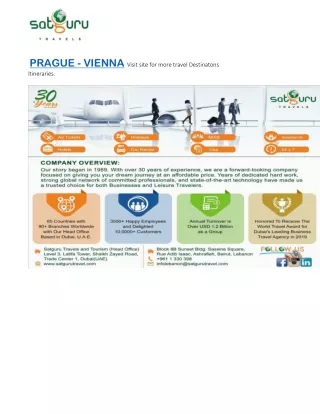 Prague - Vienna Budget Travel