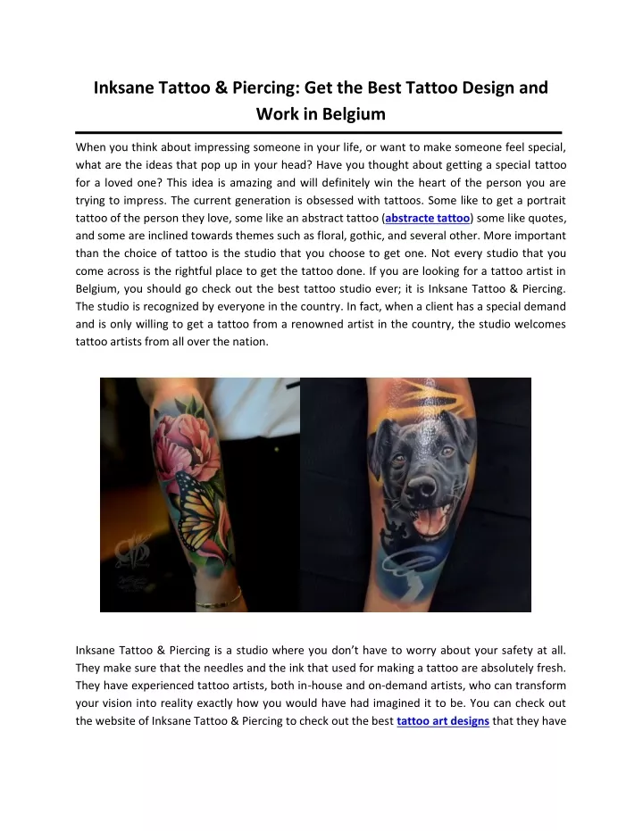 inksane tattoo piercing get the best tattoo