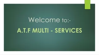 welcome to