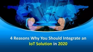 4 reasons why you should integrate