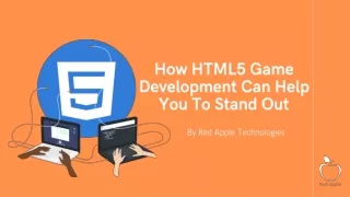 how html5 game development can help you to stand