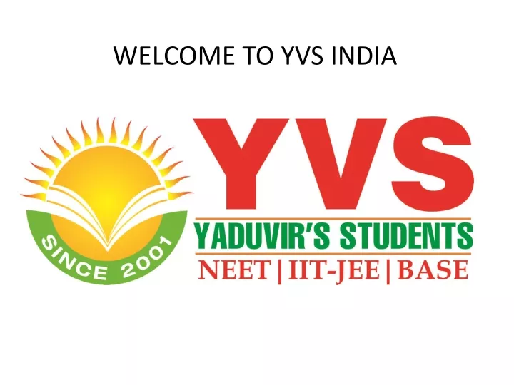 welcome to yvs india