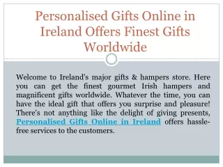 Buy online personalised gift in Ireland