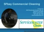 SFbay Commercial Cleaning - Commercial Cleaning Services in Hayward