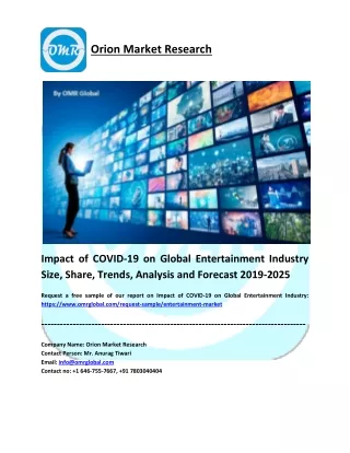 Entertainment Market Growth, Size, Share and Forecast 2019-2025