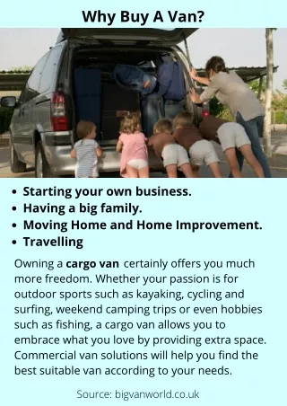 why buy a van