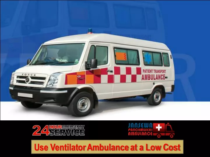 use ventilator ambulance at a low cost