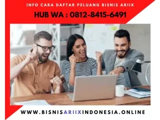 MARKETING PLAN BISNIS ARIIX WA 0812-8415-6491