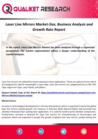 laser line mirrors market size business analysis