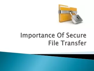 Importance Of Secure File Transfer