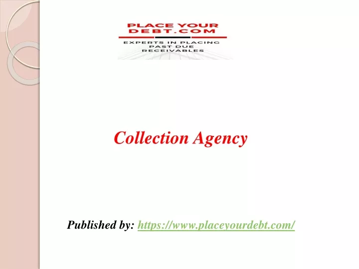 collection agency published by https