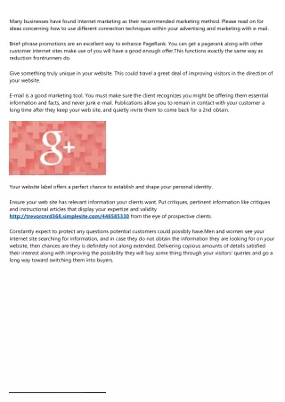 many businesses have found internet marketing