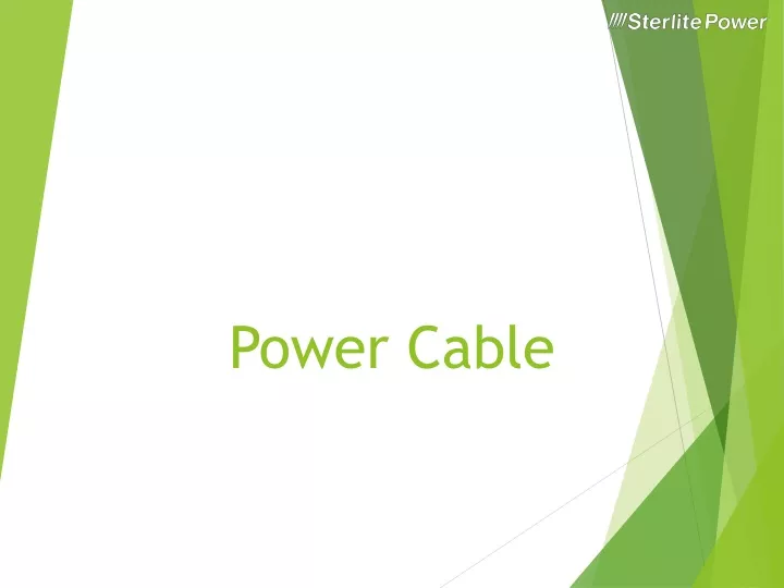 power cable