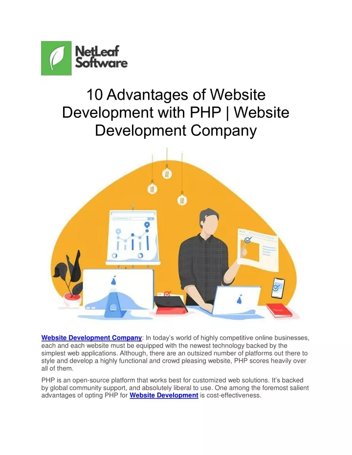 10 advantages of website development with