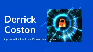 Derrick Coston/Cyber Attacks/Guidlines