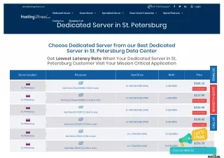 St. Petersburg Dedicated Server