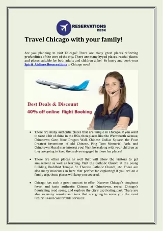 Travel Chicago with your family!