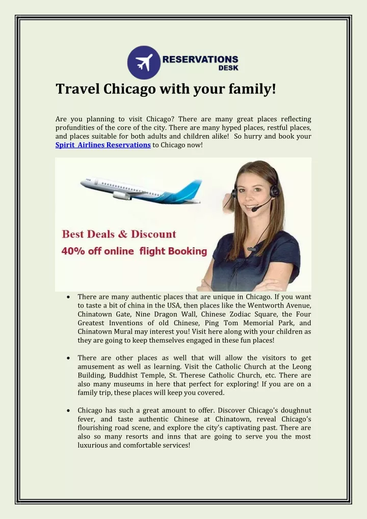 travel chicago with your family are you planning
