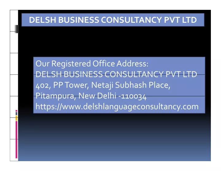 delsh business consultancy pvt ltd
