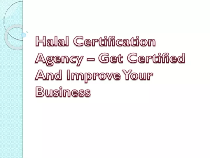 halal certification agency get certified and improve your business