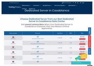 Casablanca Dedicated Server