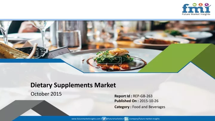 dietary supplements market
