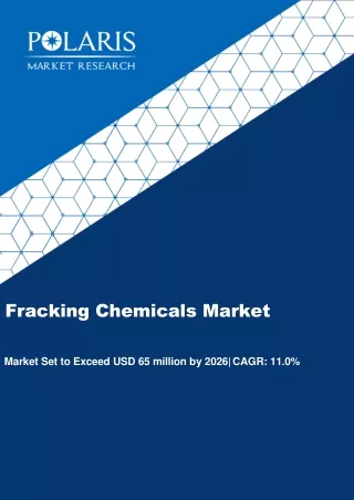 fracking chemicals market