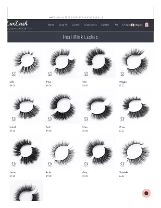 3D Mink Lashes UK