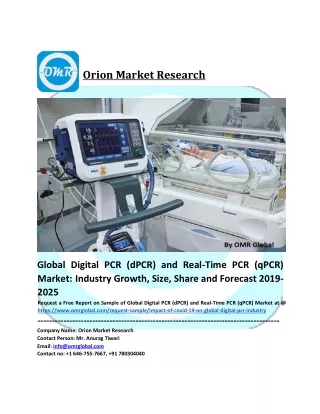 Digital PCR and Real-Time PCR Market Growth, Size, Share, Industry Report and Forecast to 2019-2025