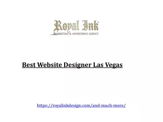 best website designer las vegas