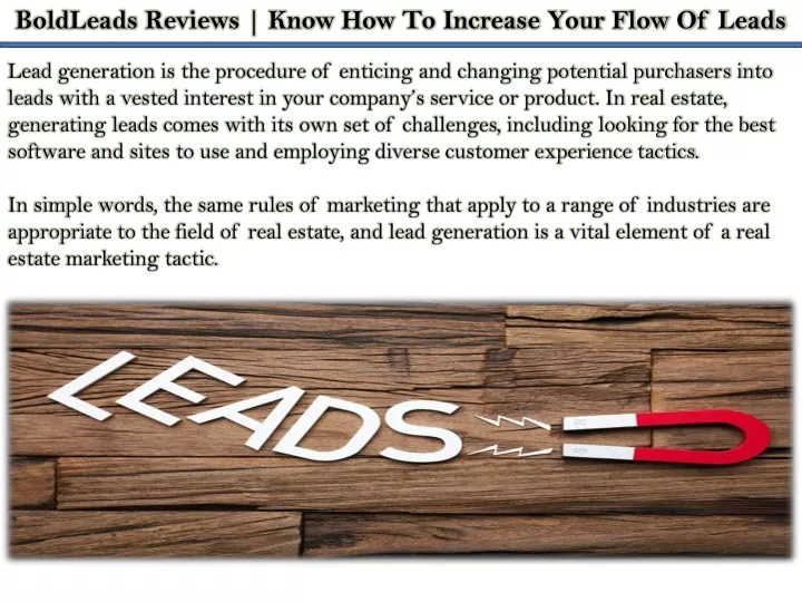boldleads reviews know how to increase your flow