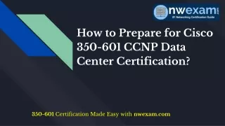 how to prepare for cisco 350 601 ccnp data center