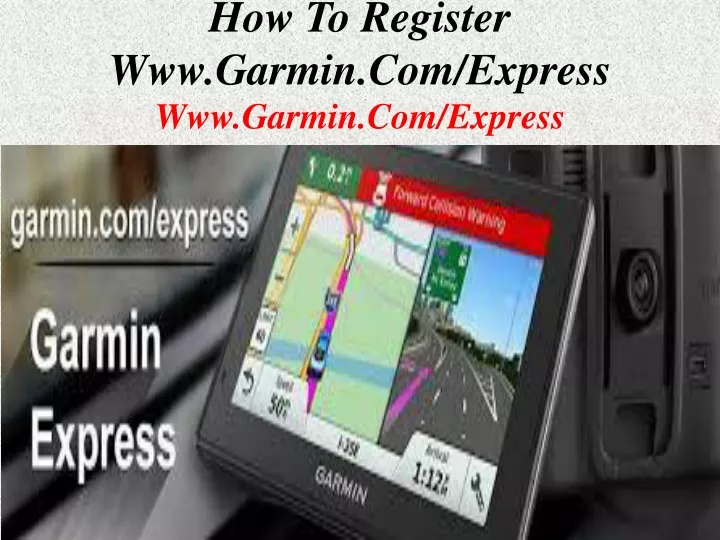how to register www garmin com express