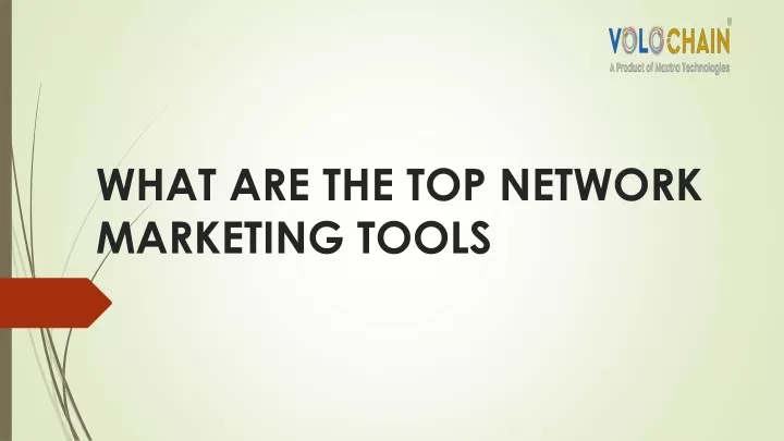 what are the top network marketing tools