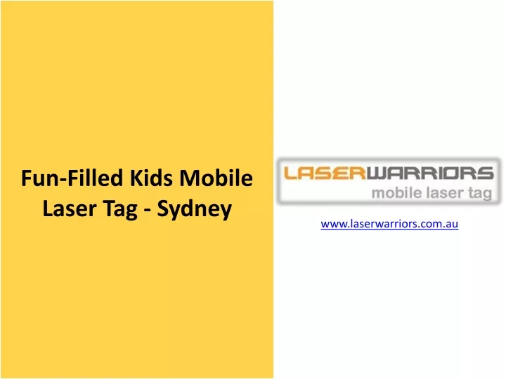 fun filled kids mobile laser tag sydney