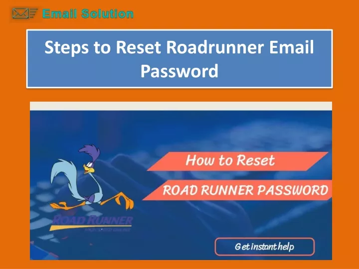 steps to reset roadrunner email password