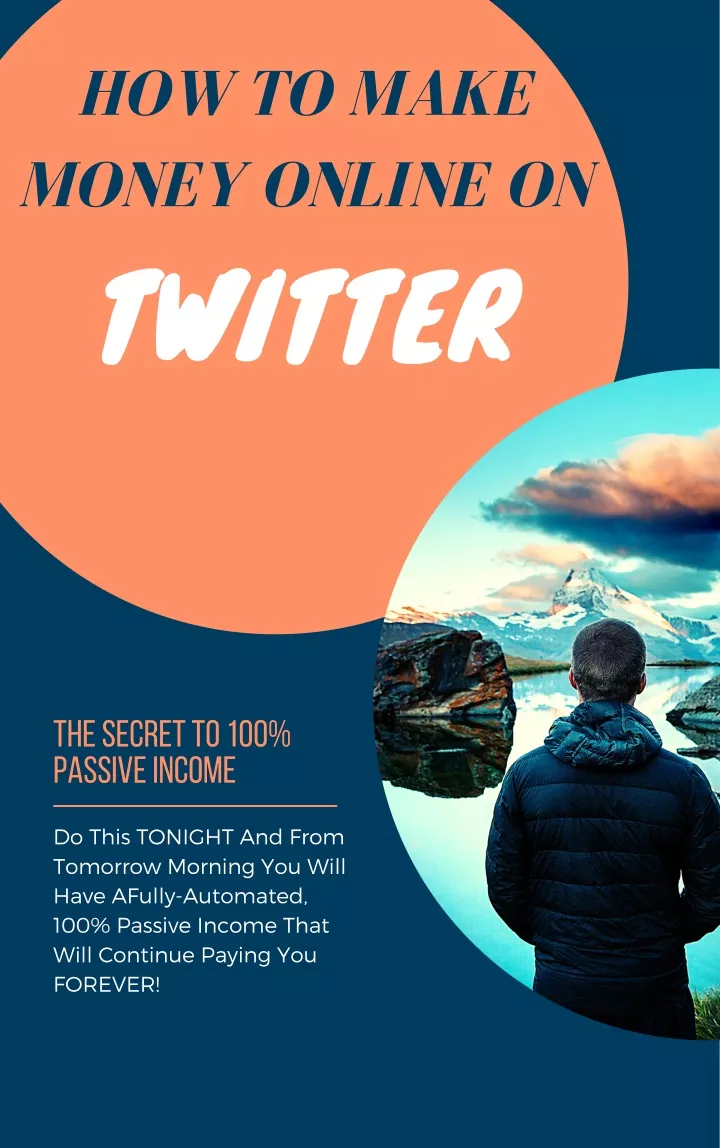 how to make money online on twitter