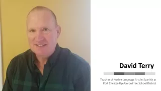 David Terry (Port Chester Teacher) - Spanish Language Teacher