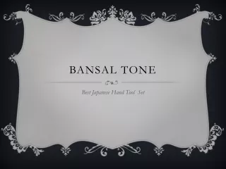 Bansal Tone- Industrial V-Belt