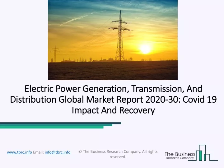 electric power generation transmission
