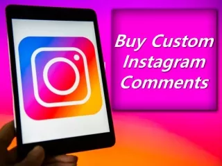 buy custom instagram comments