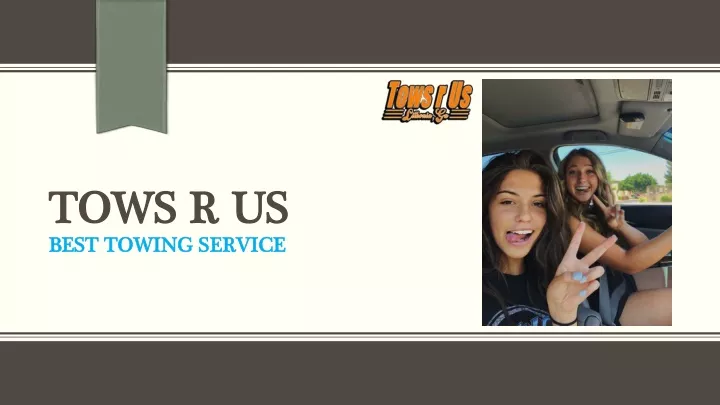 tows r us best towing service