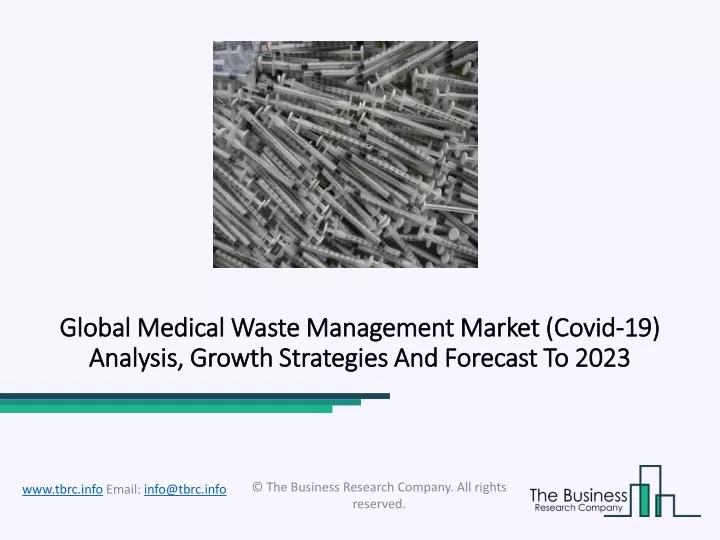 global medical waste management market global