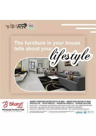 Home Furniture Online Indore | Bharat Lifestyle Furniture